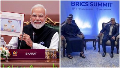 Evening news wrap: Brics adopts New Delhi Declaration; Iran president meets UAE crown prince & more