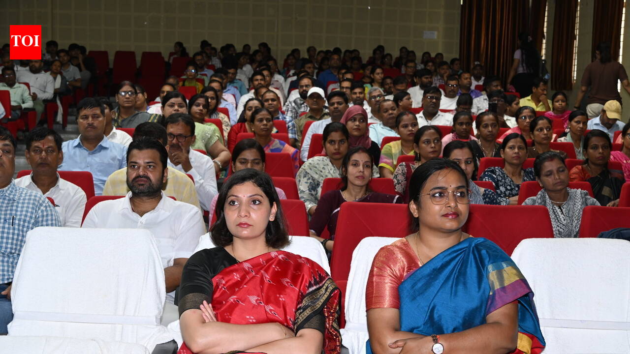 Teachers participating in a workshop on student mental health and well-being.