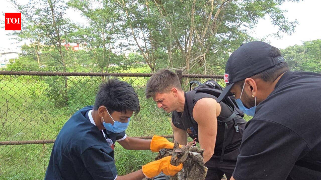 Beyond MP: Bittu Tabahi, volunteers clear 2 tonnes of waste along Turahalli forest boundary in Bengaluru