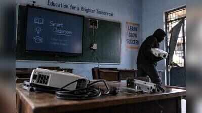 As classrooms go smart in state schools, thieves walk away with costly equipment