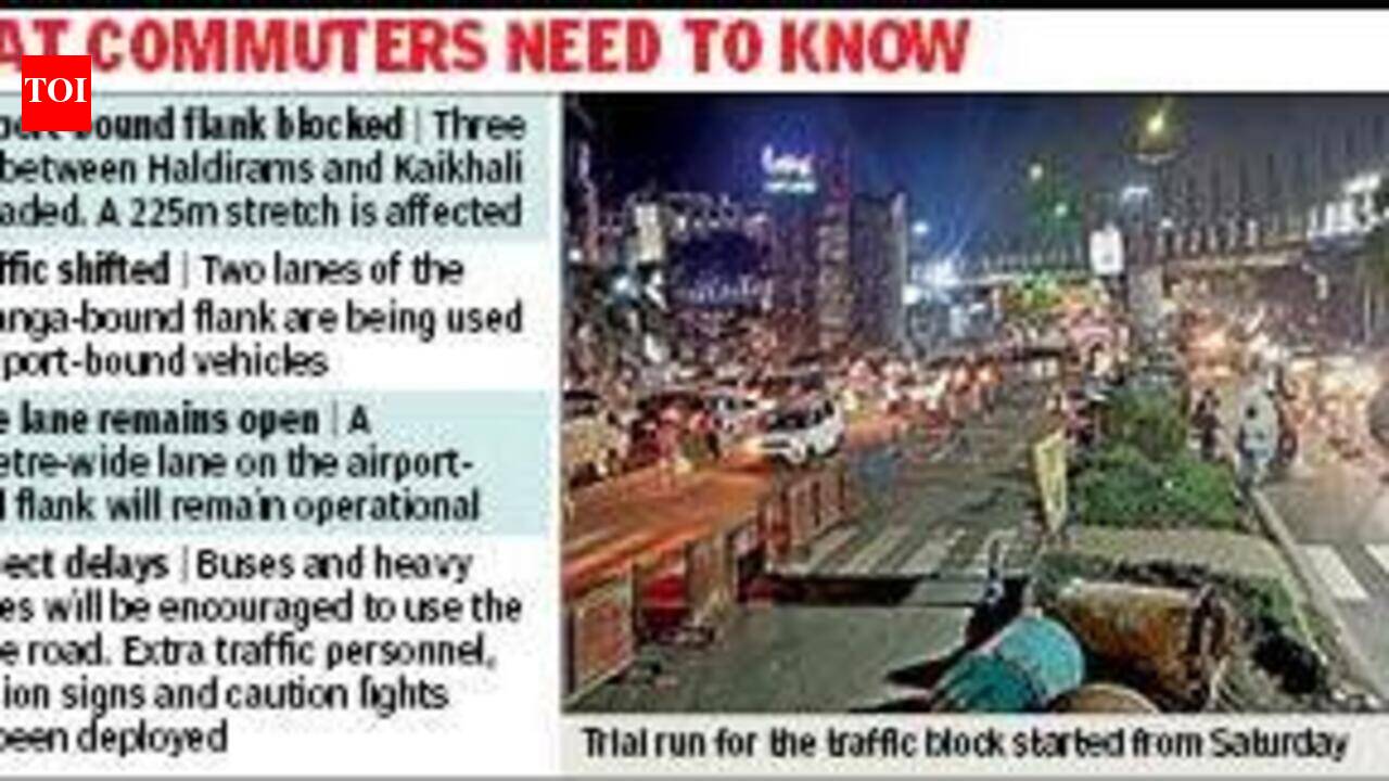 Airport-bound? Leave early. VIP Road diversion from Sunday to facilitate Orange Line metro work