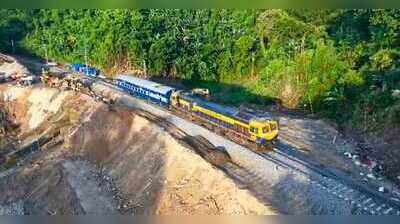 Mizoram rail link restored after 10 days