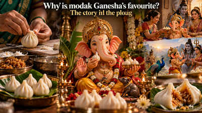 Why is modak Ganesha’s favourite? The story in the pleats