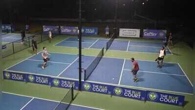 Pickleball scores riverfront address in Ahmedabad