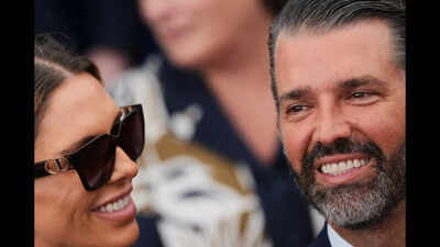 Donald Trump says son Don Jr has ‘calmed down’ since marrying Bettina Anderson: ‘He’s like a different human being’