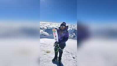 NCR’s Soniya Kushwaha successfully summits 23,200-ft Mount Kun