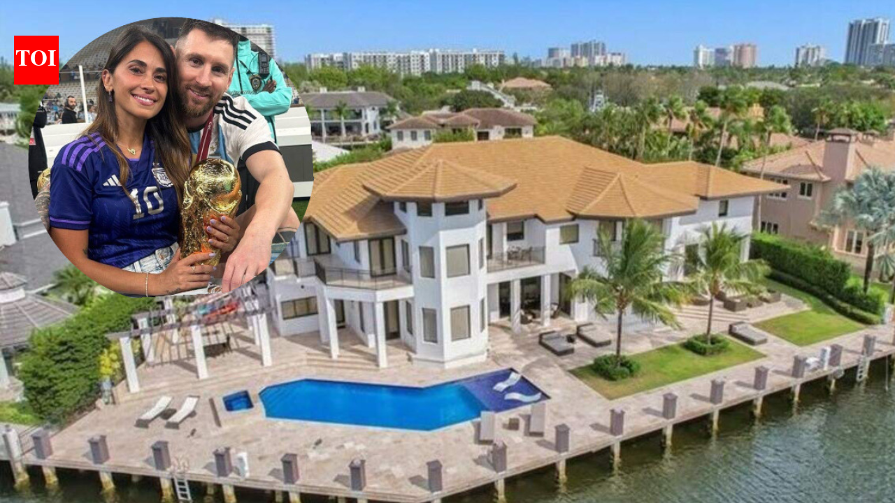 Lionel Messi bought his 10,500-sq-ft Fort Lauderdale waterfront estate for $10.75 million; after Miami condo purchases, it became his main US family home following his MLS arrival