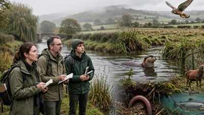Scientists asked volunteers to live like earthworms, otters and kestrels for weeks; the strange experiment changed how they saw human landscapes