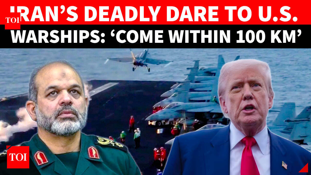 ‘DARE TO COME CLOSER!’: Iran THREATENS Trump’s Warships After Deadly Vessel Attack Near Hormuz