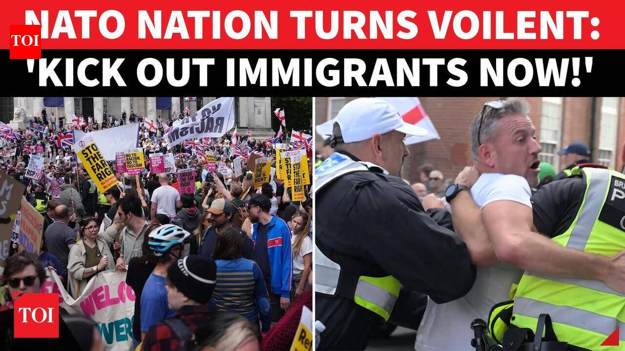 ON CAM: Heated Immigration Protest TAKES OVER Britain; CLASHES Over ‘Alien Boats’ | ‘Go Back Now’