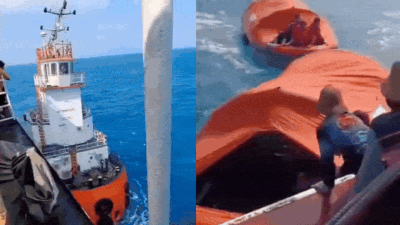 130 missing after Indonesian passenger ship sinks in Java Sea; 107 rescued, 6 dead - video