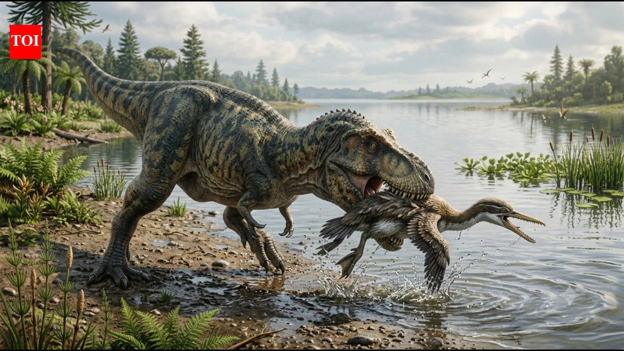 Feather found in dinosaur poop may explain how birds survived the asteroid that killed dinosaurs