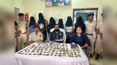 352 pangolin scales seized, 6 held in Malkangiri