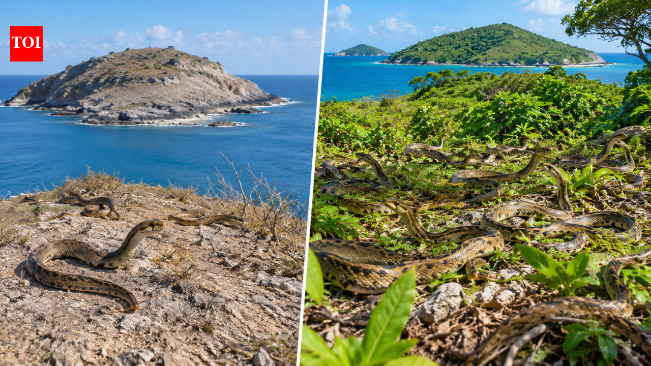In 1995 just 51 rare snakes survived on one Caribbean island; 21 years later, they topped 1,100