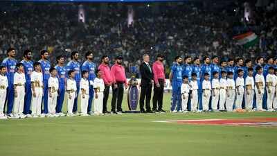 National song 'Vande Mataram' played before India vs Afghanistan in a first for national team