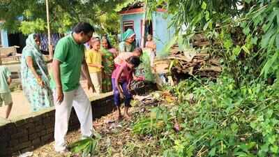 Over 10kg discarded single-use plastic collected in Pratrapgarh village