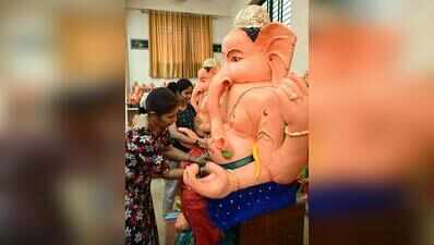 For 97 years, this family comes together to make Ganesha idols