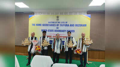 Mizoram, Tripura hold first talks on inter-state boundary dispute