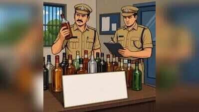Fake liquor racket busted in Bhavnagar; rly employee among 3 arrested