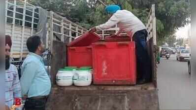 40kg suspected analogue paneer seized in Zirakpur