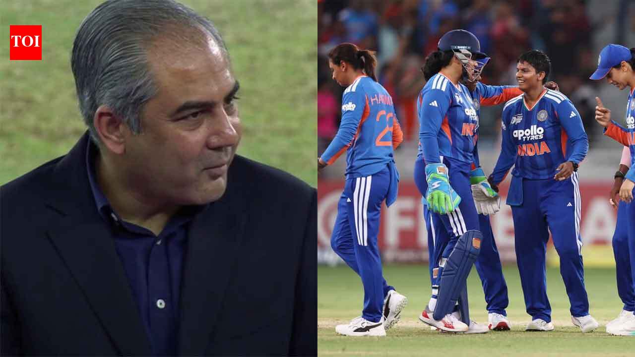 India women's team refuses to take Asia Cup trophy from Mohsin Naqvi