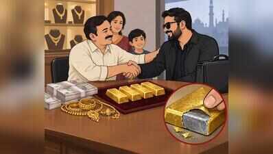 Jeweller duped of ₹53.5 lakh with fake gold bars