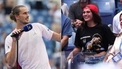 Alexander Zverev calls Trinity Rodman 'lucky charm' after beating her boyfriend Ben Shelton in US Open final