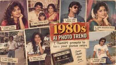 1980s AI photo trend: 7 ChatGPT prompts to turn your photos retro
