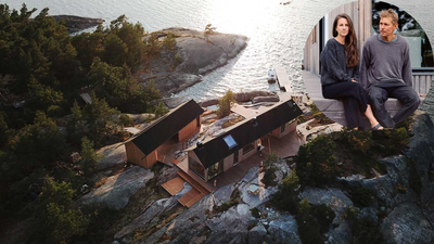 A couple spent five years searching Google Maps for an island; they found a 5-acre Finnish island and built their solar-powered dream home