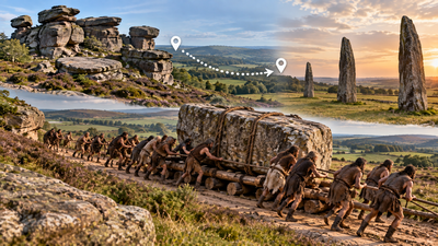 Britain’s Devil’s Arrows came from Brimham Rocks 18 km away, revealing that prehistoric people deliberately moved the giant stones