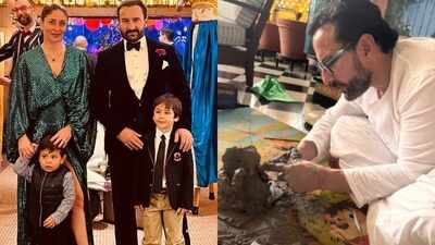 Kareena Kapoor Khan drops glimpse of Ganpati made by 5-year old son Jeh with Saif Ali Khan, wishes fans a happy Ganesh Chaturthi