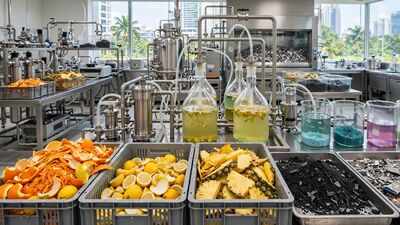 Singapore researchers use lemon, orange, and pineapple peels to recycle old batteries and recover metals for new lithium-ion batteries