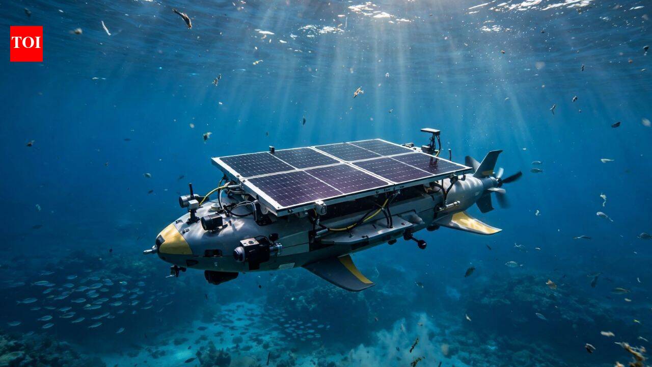 Scientists create solar cells that work underwater at 10 metres and run robots