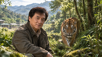 Jackie Chan backed a project trying to bring the South China tiger back from the brink; the species hasn't been confirmed in the wild for decades