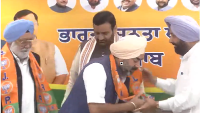 Parkash Singh Badal’s cousin joins BJP ahead of 2027 Punjab polls