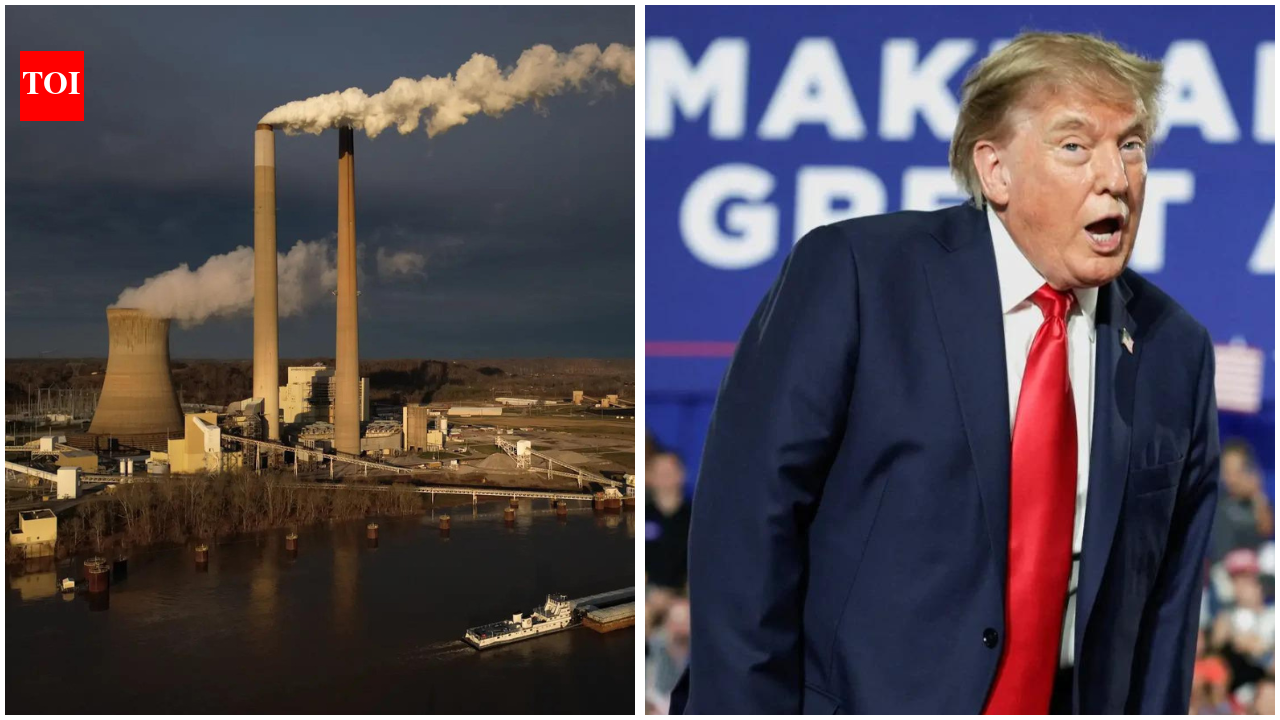 Trump moves to scrap Biden-era carbon limits on US coal &amp; gas power plants