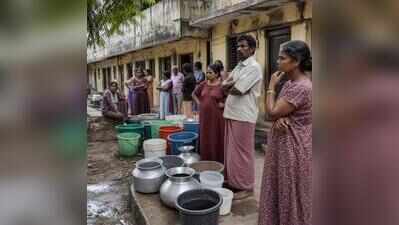 Families in Nettayam without water for 10 days