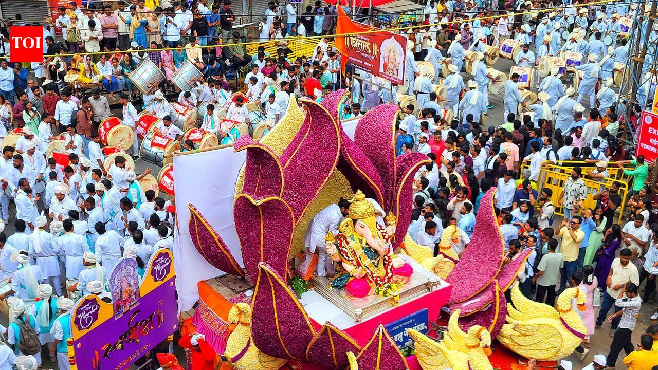 After years of din, Ganeshotsav off to less noisy start