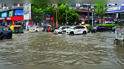 88mm of rain, Ahmedabad immersed again