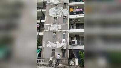 Peeling plasters, exposed rods: Noida orders condo audit