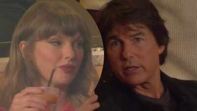 Taylor Swift SPOTTED with Tom Cruise at Chiefs game; singer turns cheerleader for husband Travis Kelce - WATCH