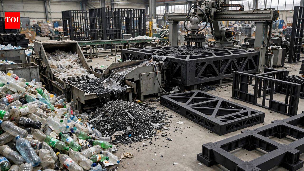 MIT scientists developed a way to turn discarded plastic into strong building materials