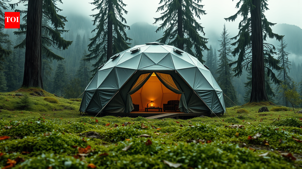 UCLA Scientists Build Magnetoelastic Tent Harvesting Energy From Rain, Wind, and Movement