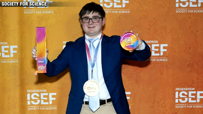 Meet Benjamin Davis, a 16-year-old student from Massachusetts who designed a low-cost machine to recycle 3D-printer waste and won $75,000 science award