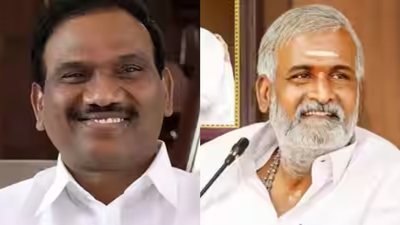 Tamil Nadu police book DMK leaders A Raja, PK Sekar Babu over remarks against CM Vijay