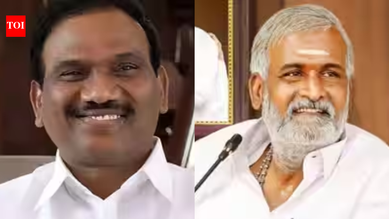 Tamil Nadu police book DMK leaders A Raja, PK Sekar Babu over remarks against CM Vijay