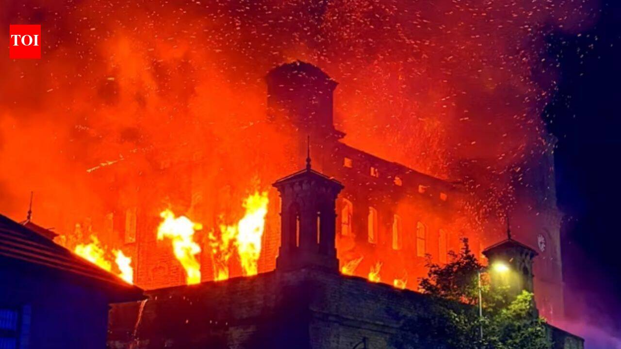 Yorkshire mill featured in Peaky Blinders and Downton Abbey catches fire again