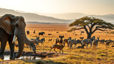 Greg Carr helped rebuild Mozambique's Gorongosa after civil war destroyed 90% of its large mammals; 110,513 animals were counted in 2024