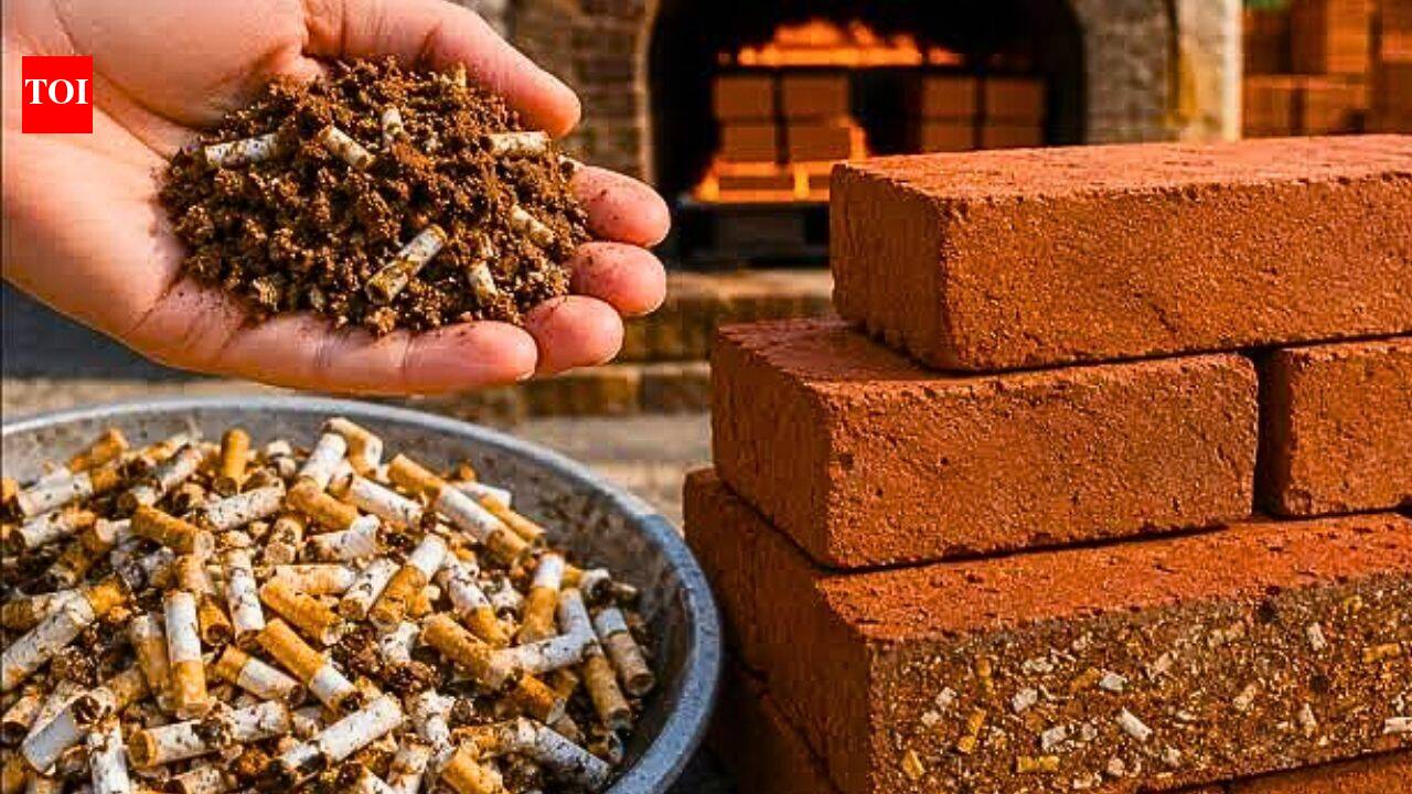 RMIT researchers turn cigarette butts into bricks, reducing firing energy use by 10%