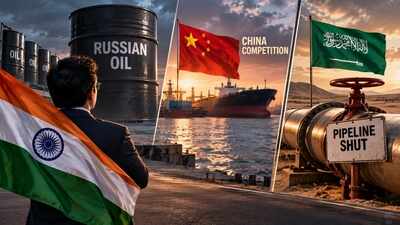 Russian oil squeeze, China competition, Saudi pipeline shut: Why India faces a crude triple whammy